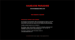 Desktop Screenshot of handjobparadise.com